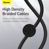 Baseus CATLGD-A01 2m Lightning kabelis melns