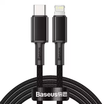 Baseus CATLGD-A01 2m Lightning kabelis melns