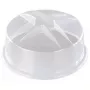Hama S-Capo Caurspīdīgs PU plastmasas Apaļš Pārtikas vāks