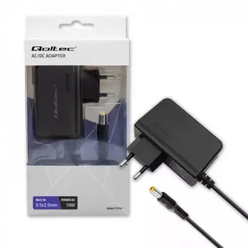 Qoltec 51034 Barošanas adapteris 19W Melns 220-240V