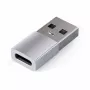 Satechi ST-TAUCS pārejas adapteris USB-A uz USB-C sudraba krāsā