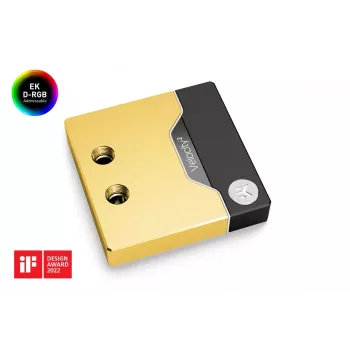 Ūdens bloks EK Water Blocks EK-Quantum Velocity² D-RGB 1700 Niķelis + Zelts