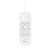 Strāvas sadalītājs Belkin Connect Balts 6 AC kontaktligzdas 2 m 650 J