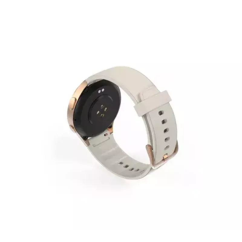 Hama Smartwatch 8900 3.3 cm (1.3 colls) AMOLED 42 mm Digitāls 466 x 466 pikseļi Skārienekrāns Zelts GPS (satelīts)