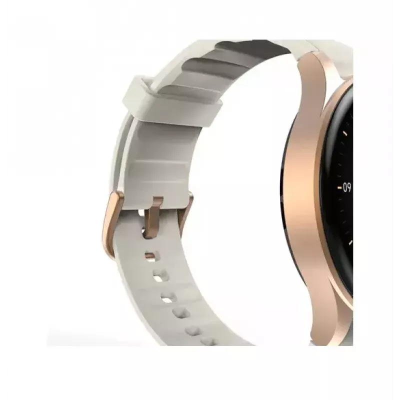 Hama Smartwatch 8900 3.3 cm (1.3 colls) AMOLED 42 mm Digitāls 466 x 466 pikseļi Skārienekrāns Zelts GPS (satelīts)