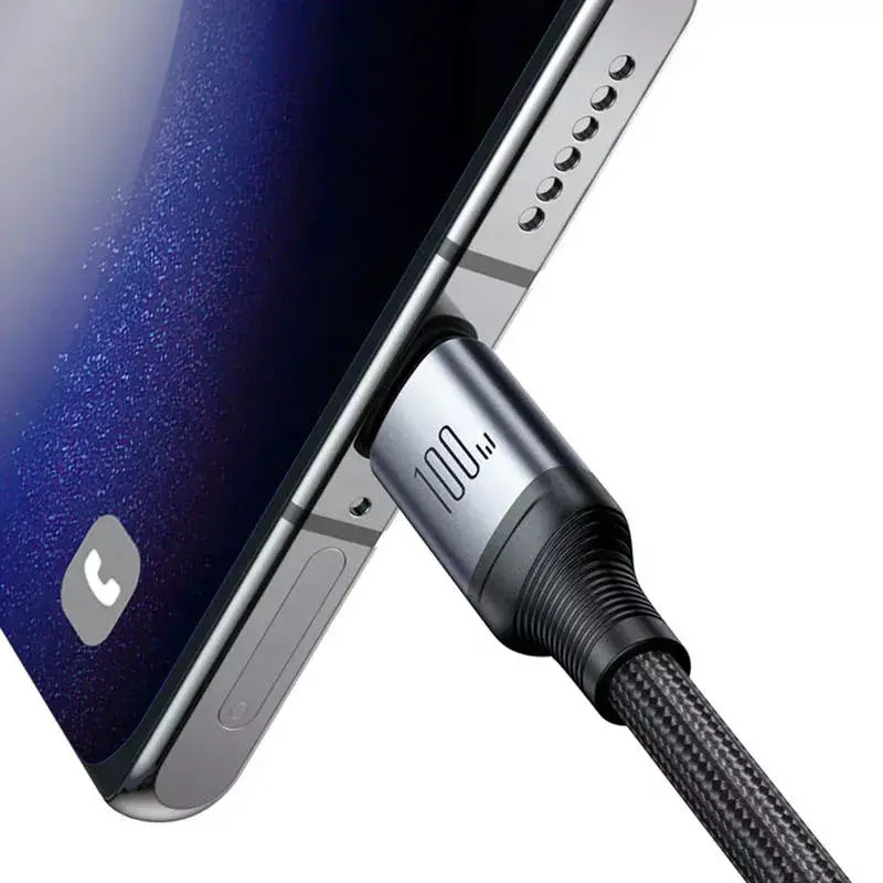 USB-C uz 2× USB-C kabelis Joyroom SA21-1T2 100W 1.5m (melns)
