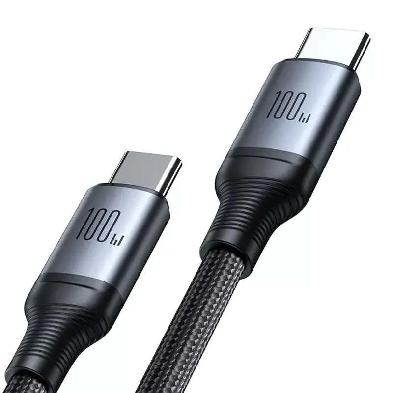 USB-C uz 2× USB-C kabelis Joyroom SA21-1T2 100W 1.5m (melns)