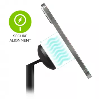 3-in-1 pagarināms statīvs mophie MagSafe iekštelpu lādētājs viedtālrunim, viedpulkstenim, austiņām