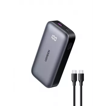 Pārnēsājams ārējais akumulators Ugreen 10000mAh Mini Quick Charging 30W