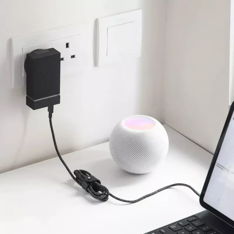 native union Belt USB-C uz USB-C kabelis 1,2 m Melns