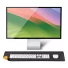 Galda paliktnis Native Union DESK-MAT-BLKKFT 650×360 mm poliesters poliuretāns neslīdoša pamatne Melns Oranžs