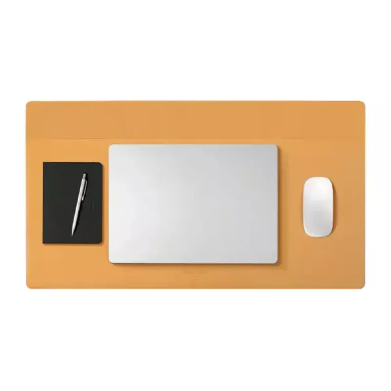 Galda paliktnis Native Union DESK-MAT-BLKKFT 650×360 mm poliesters poliuretāns neslīdoša pamatne Melns Oranžs