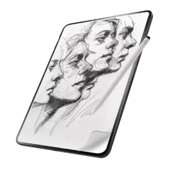 Zagg Fusion Canvas matēta polimēra ekrāna aizsargplēve ar papīra efektu 13 collu Apple iPad Pro (M4)