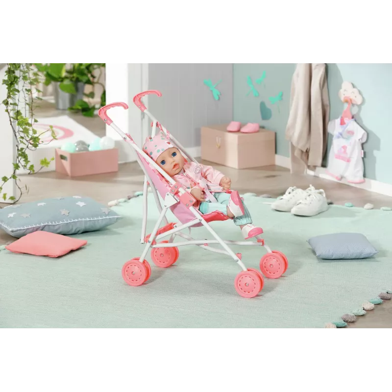 ZAPF Baby Annabell Active Stroller leļļu ratiņi, plastmasa, daudzkrāsaini, no 3 gadiem