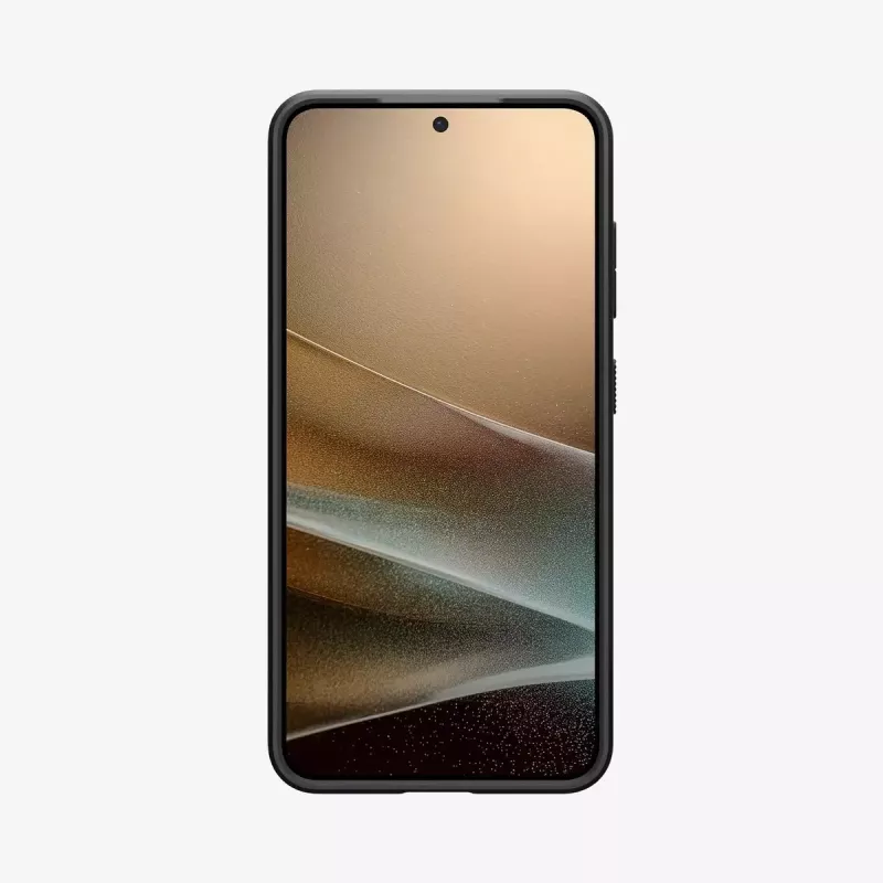 Spigen Galaxy S25 Liquid Air maciņš matēti melns Monochromatic