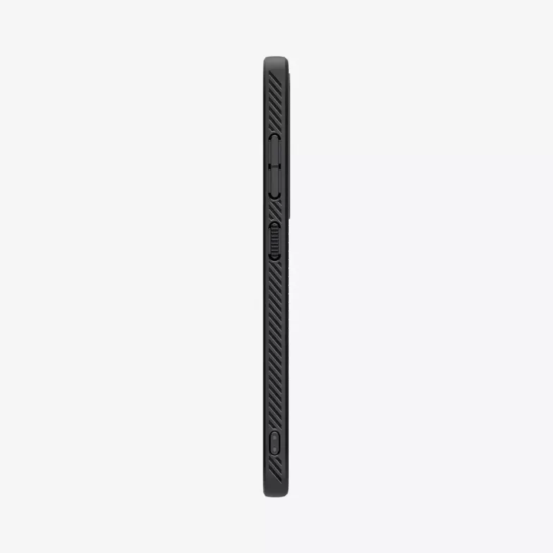 Spigen Galaxy S25 Liquid Air maciņš matēti melns Monochromatic