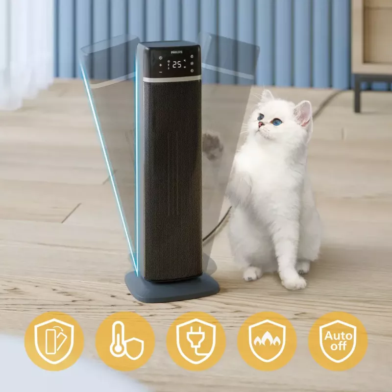 Philips 5000 series Smart Tower Keramikas Sildītājs ar Ventilatoru