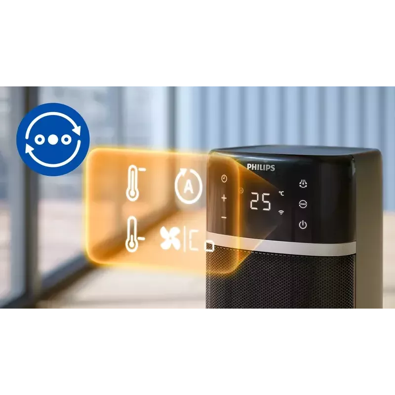Philips 5000 series Smart Tower Keramikas Sildītājs ar Ventilatoru