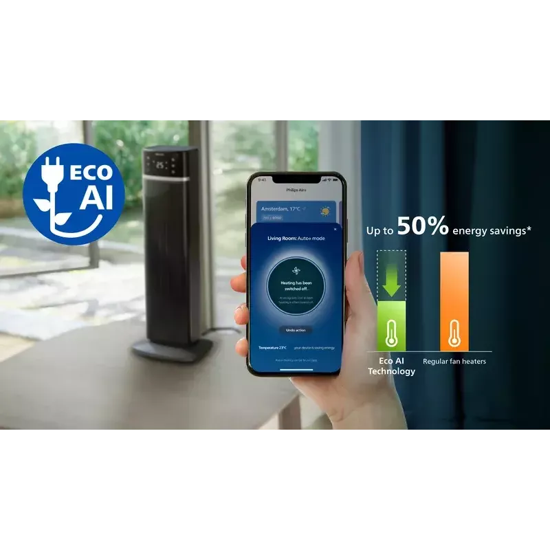 Philips 5000 series Smart Tower Keramikas Sildītājs ar Ventilatoru