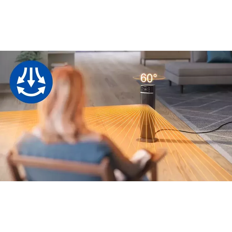 Philips 5000 series Smart Tower Keramikas Sildītājs ar Ventilatoru
