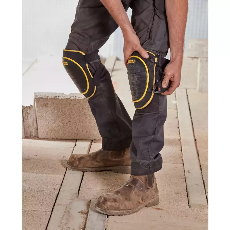 Ceļgalu sargi Stanley FATMAX FMST82961-1 Dzelteni Melni Putuplasts Plastmasa Elastīga Neilons