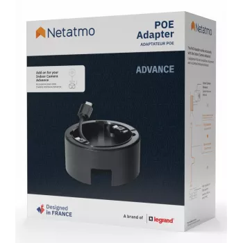 Netatmo NPC-POE-B PoE adapteris iekštelpām melns