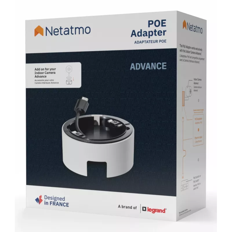 Netatmo NPC-POE-W PoE adapteris baltā krāsā