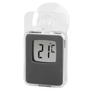 Hama 00186397 elektroniskais vides termometrs iekštelpām un āra telpām, pelēks
