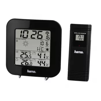Hama EWS-200 Melns Akumulators