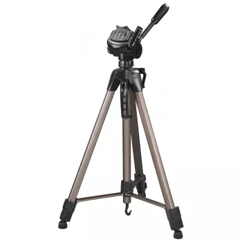 Hama 00004163 statīvs digitālajām un filmu kamerām, 3 kājas, melns, sudrabs