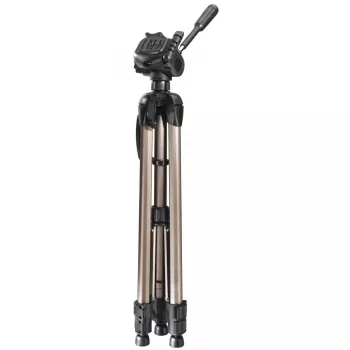 Hama 00004163 statīvs digitālajām un filmu kamerām, 3 kājas, melns, sudrabs