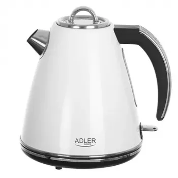 Elektriskā tējkanna Adler AD 1343 1.7L 2200W Balta
