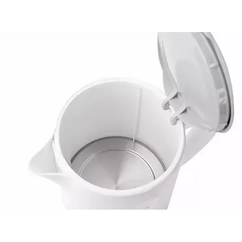 Elektriskā tējkanna Adler AD 1244 — 2,5 L, 2200 W, balta, slēptais sildelements