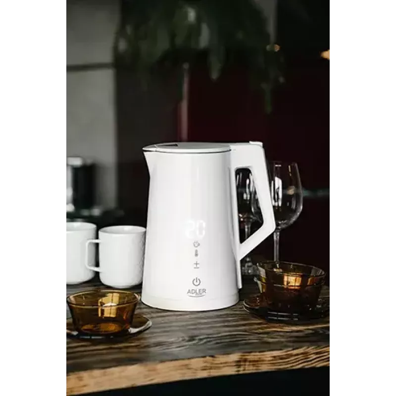 Elektriskā tējkanna Adler 1.7 L 1850 W Balta