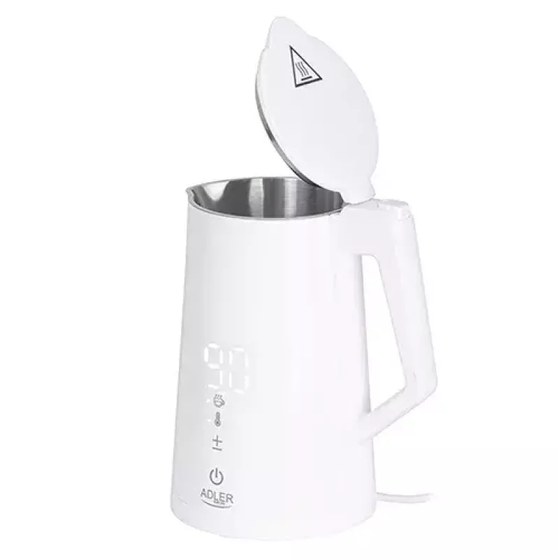 Elektriskā tējkanna Adler 1.7 L 1850 W Balta