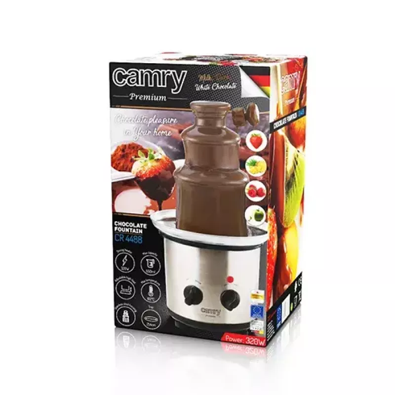 Šokolādes strūklaka Camry Premium CR 4488 Nerūsējošais tērauds 320 W 650 ml