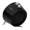 Keramiskais elektriskais sildītājs Adler AD 7742 — 1500/750 W, grīdas, 220–240 V, melns/sudrabs