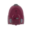 Putekļsūcējs LAFE 46412 — sausā tīrīšana, 800 W, teleskopiskā caurule, 6 m darbības rādiuss, bordo