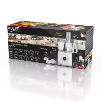 Virtuves kombains Adler AD 4224 1000 W 3.5 L Melns Balts