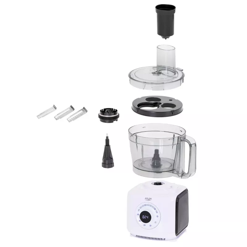 Virtuves kombains Adler AD 4224 1000 W 3.5 L Melns Balts