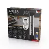Adler AD 2834 matu griešanas mašīnīte, no 3 mm līdz 1,2 cm, 4 uzgaļi, LCD, sudraba krāsā