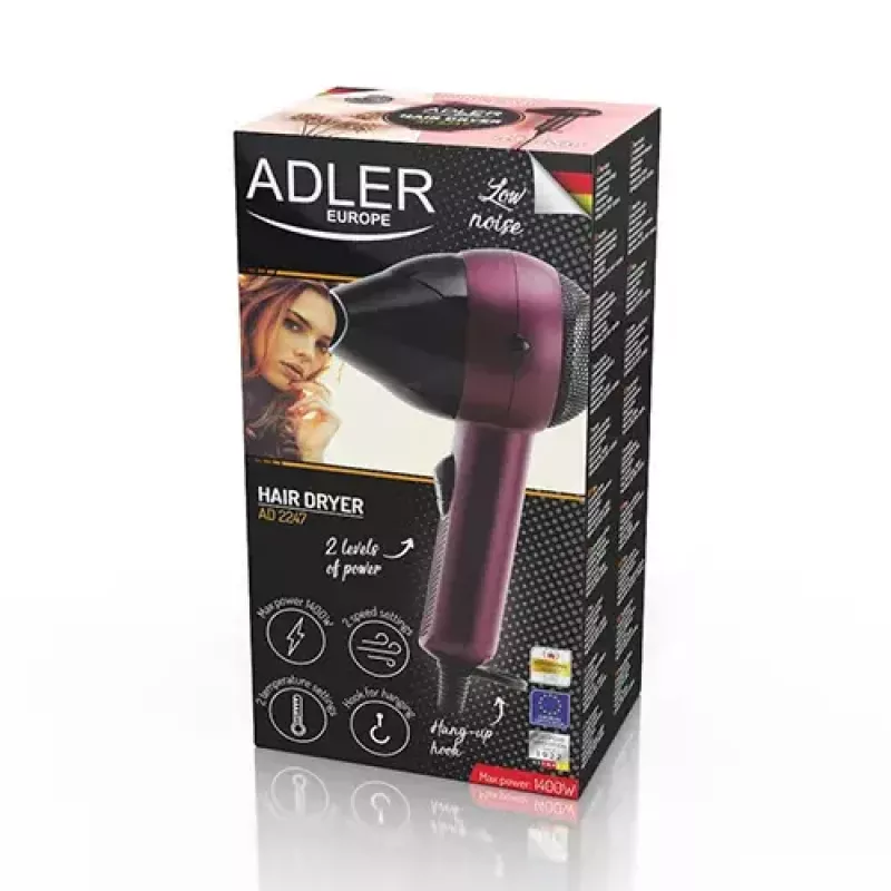 Fēns Adler AD 2247 1400 W Violet