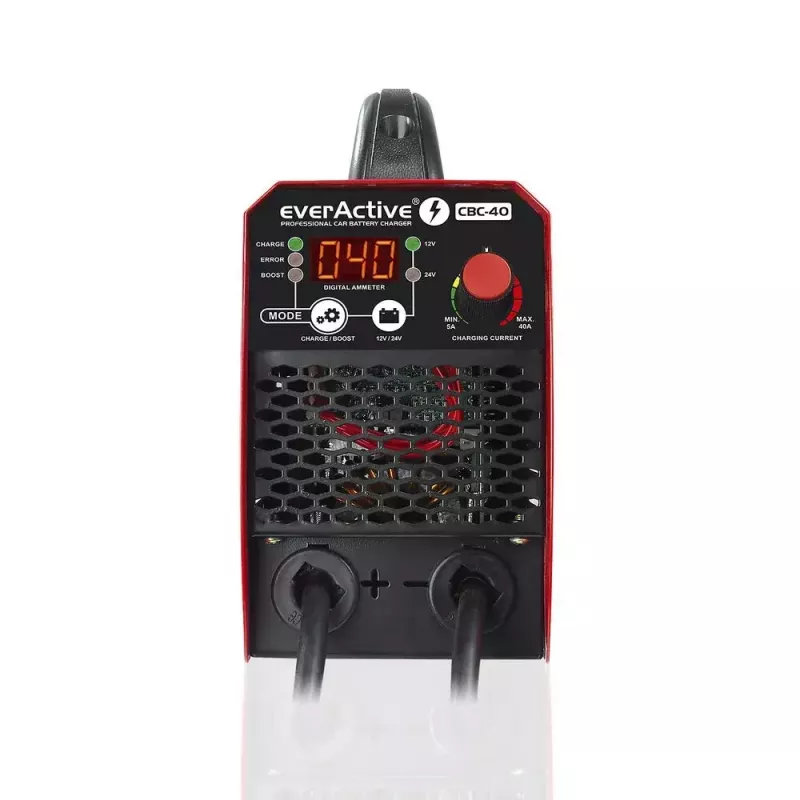Automobiļu akumulatoru lādētājs everActive CBC40 12V/24V