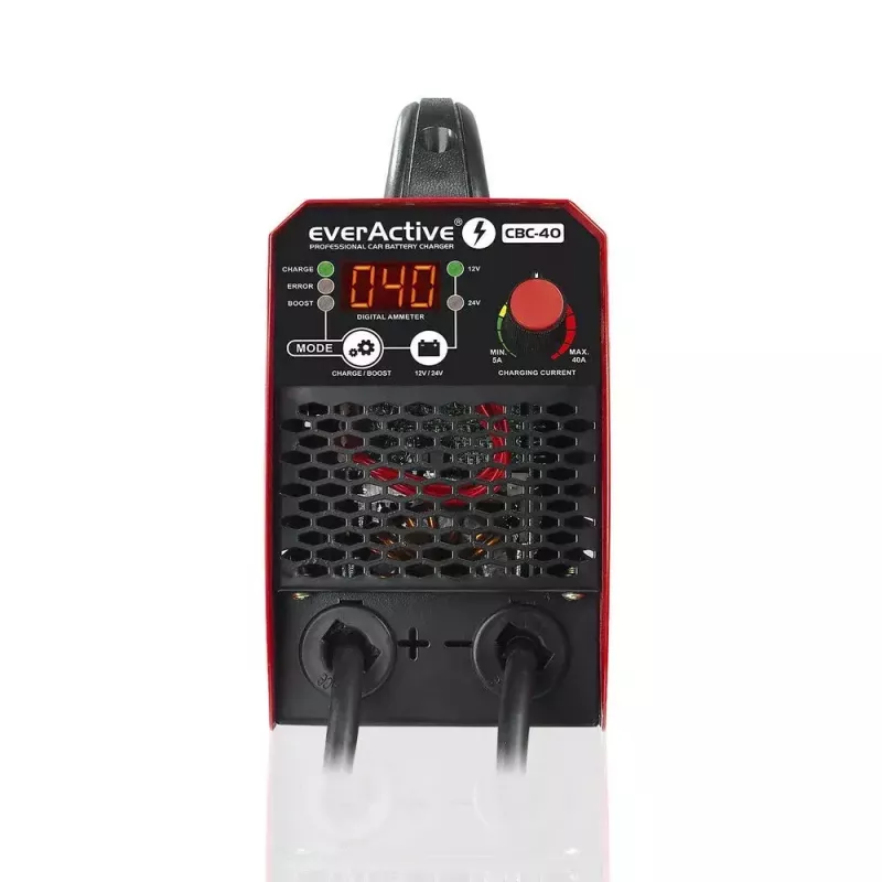 Automobiļu akumulatoru lādētājs everActive CBC40 12V/24V