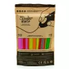 3DOODLER Start+ 3D pildījuma diegu komplekts 250 gab., 2.5 mm, kompostējami fluorescējoši neonkrāsas (sarkana, oranža, zaļa, dzeltena, rozā)