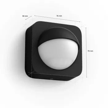 PHILIPS Hue kustības sensors āra telpām|ZigBee|Melns|929003067401
