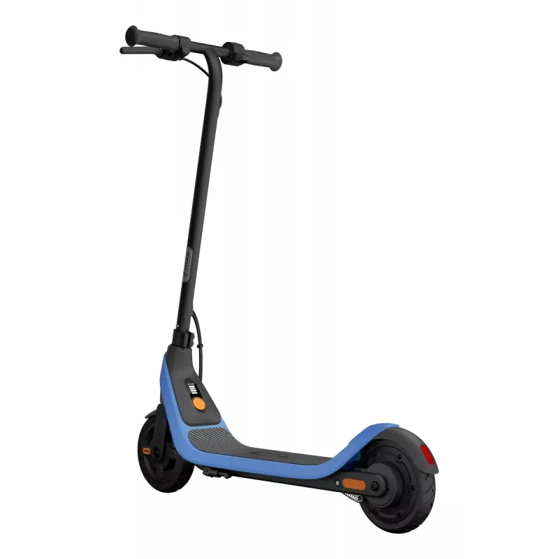 Elektriskais skrejritenis Ninebot C2 Lite by Segway — 130W motors, 56Wh akumulators, 16 km/h, 14 km, 7,8 kg, Zils/Melns