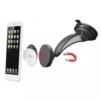 Pasīvais turētājs Hama Magnet 00201512 Melns mobilajam telefonam/smartfonam