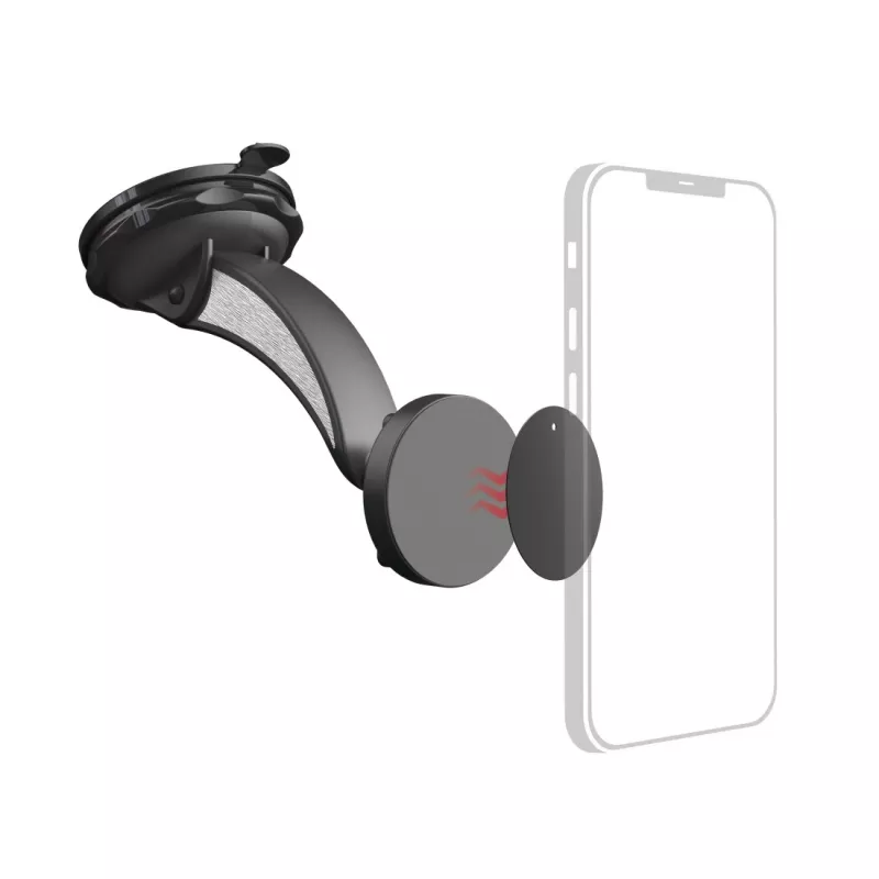 Pasīvais turētājs Hama Magnet 00201512 Melns mobilajam telefonam/smartfonam