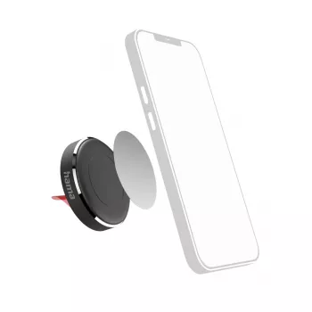 Pasīvais turētājs Hama Magnet 00201518 Melns Mobilajam Telefonam Viedtālrunim